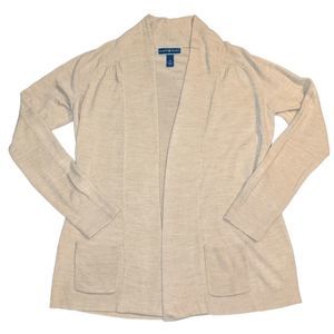 Karen Scott | Open Front Cardigan, Size Medium